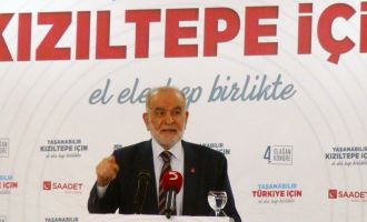 Saadet Partisi Genel Başkanı Karamollaoğlu Kızıltepe'de